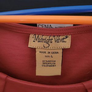 Midnight velvet ladies dress